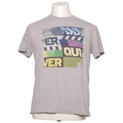 Langærmet t-shirt (Grå, Flerfarvet)