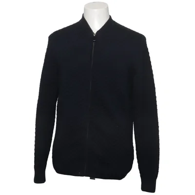 Cardigan (Blue) from Hardy Amies Cotton, Polyamide