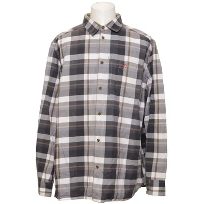 Flannel shirt (Gray, White, Beige) from Fjällräven Cotton, Polyester