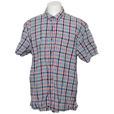 Short sleeve shirt (Blue, White, Multicolored) from Marcel Battiston Cotton