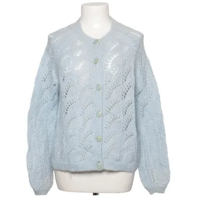 Kofta (Blå) från La Maille Sézane Merinoull, Mohair, Polyamid