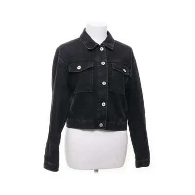 Denim jacket (Black) from FB Sister Denim Cotton