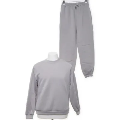 Loungewear (Grijs) Elastaan, Polyester