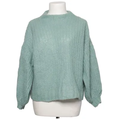 Pull-over (Bleu) de Sézane Laine d'alpaga, Mohair, Polyamide