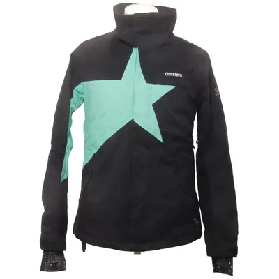 Manteau de ski (Noir, Vert) de Zimtstern Polyamide, Polyester