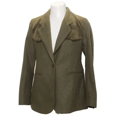 Blazer (Green) from Scalpers Elastane, Polyamide, Polyester, Wool