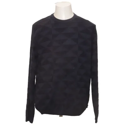 Pull-over (Bleu) de Emporio Armani Laine de mouton, Polyamide