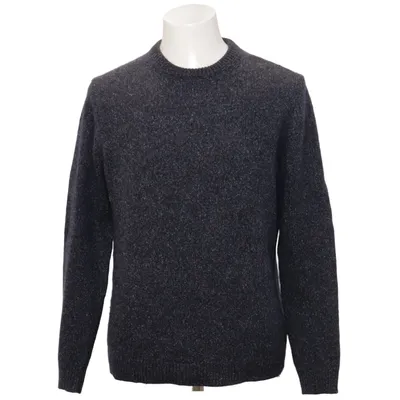 Sweater (Blue, Gray) from Melka Acrylic, Merino wool, Silk