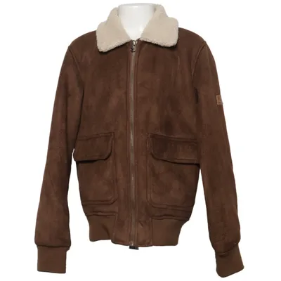 Shearlingjacka (Brun) från American Outfitters Polyester