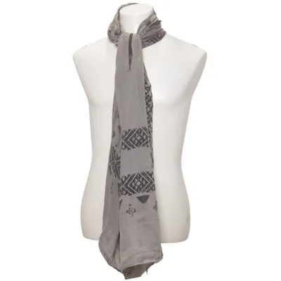 Châle (Gris, Noir) de Cedarwood State Polyester
