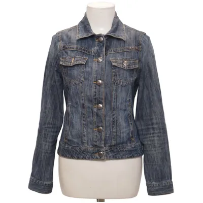 Denim jacket (Blue) from Street One Cotton, Elastane