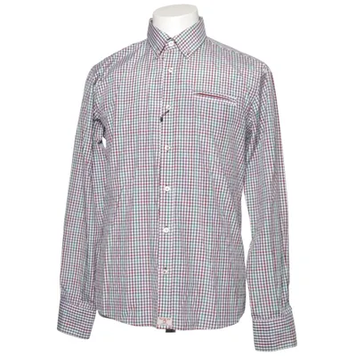 Buttondown-skjorta (Vit, Röd, Grön) från Yellow Skin Bomull, Polyester