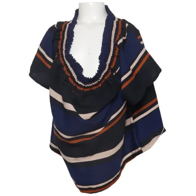 Top (Blauw, Zwart, Beige, Oranje) van Dotti Polyester