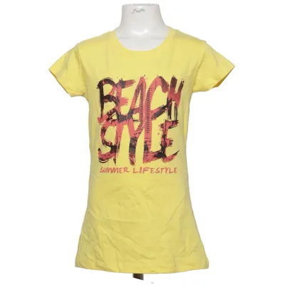 T-shirt (Gelb) von One by One Baumwolle