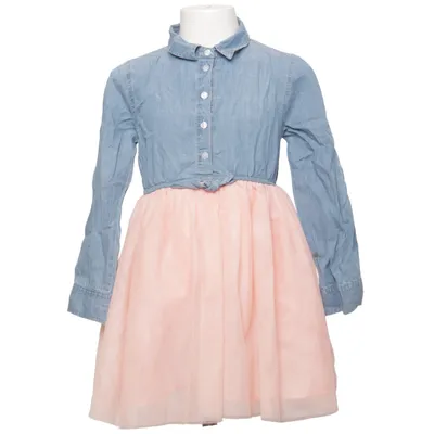 Dress (Blue, Pink) from Dopo Dopo Girls Cotton, Polyester