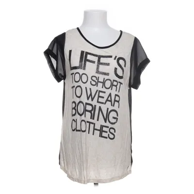 Topp (Svart, Vit) från Superstar Polyester, Viskos