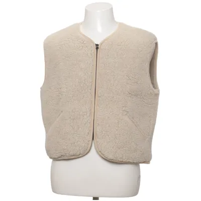 Outer vest (Beige) from Alwero Wool