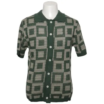 Poloshirt (Groen, Beige) van Massive Katoen