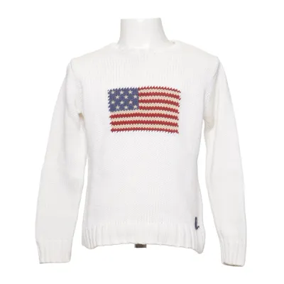 Sweater (Hvid, Rød, Blå) fra Polo Ralph Lauren Bomuld