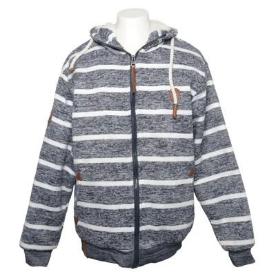 Hoodie (Blue, White) from Vinte Cotton, Polyester