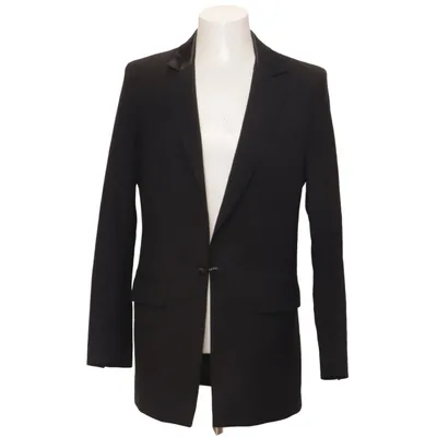Tuxedo jacket (Black) from Karl Lagerfeld for H&M Cotton, Elastane, Viscose, Wool