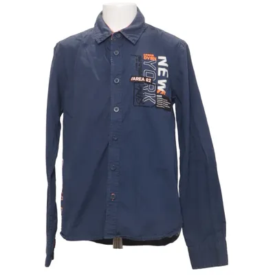 Shirt (Blauw) van Crosswind Katoen