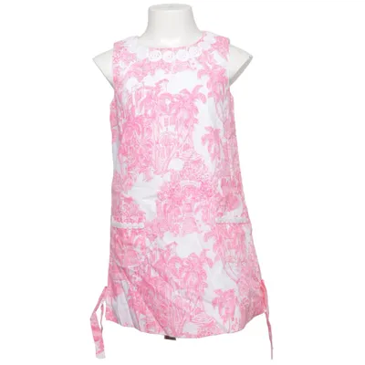 Klänning (Rosa, Vit, Flerfärgad) från Lilly Pulitzer Bomull, Polyester