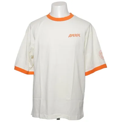T-shirt (Blanc, Orange) de Aperol Coton biologique
