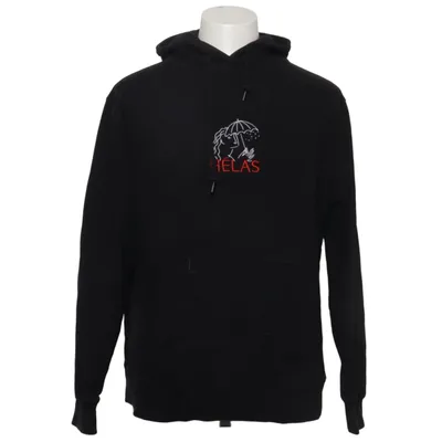 Hoodie (Black) from Hélas Cotton, Polyester