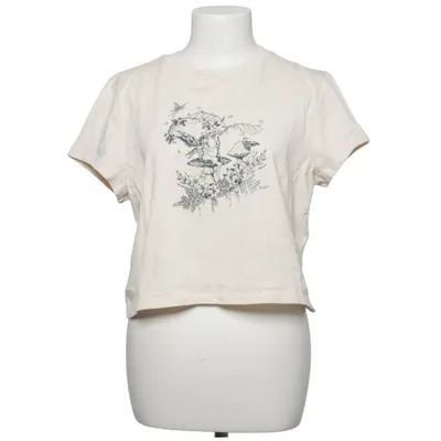 T-shirt (Beige) from Disturbia Cotton