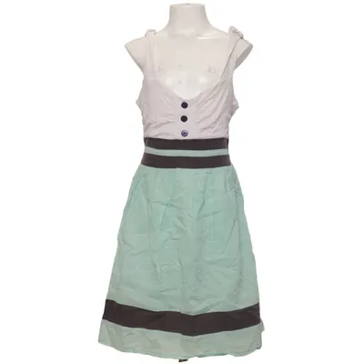 Robe (Blanc, Vert, Bleu) de Bombshell Coton