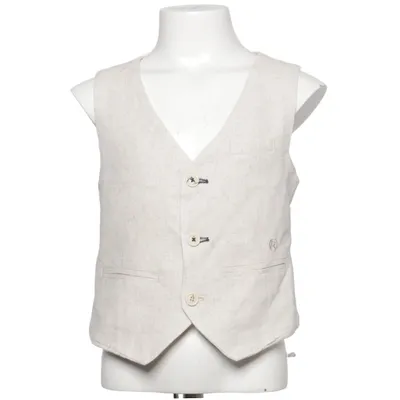 Jakkesætsvest (Beige) fra Red + Blu Linned, Polyester, Viscose