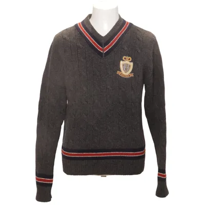 Pullover (Gray, Multicolored) from Tommy Hilfiger Wool