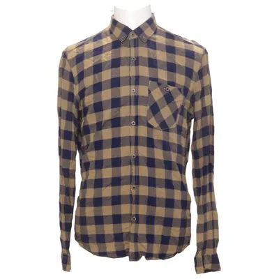 Flannel shirt (Blue, Beige) from TTD Viscose