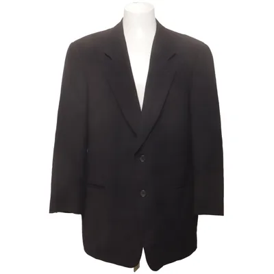 Blazer (Blue) from Giorgio Armani Viscose, Wool