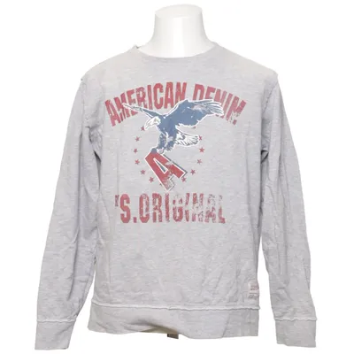 Sweatshirt (Gray, Blue, Red) from Shine Original Cotton, Viscose