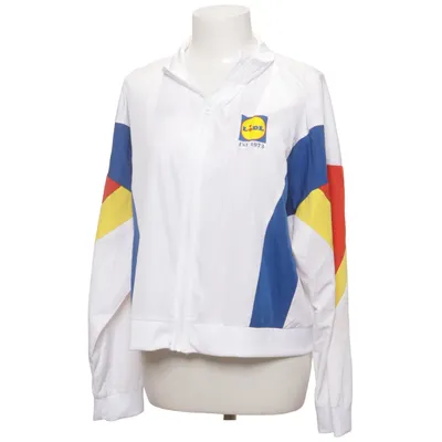 Träningsjacka (Vit, Flerfärgad) från Lidl Polyester