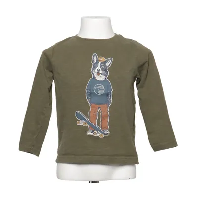 Lange mouwen shirt (Groen) van Vertbaudet Katoen