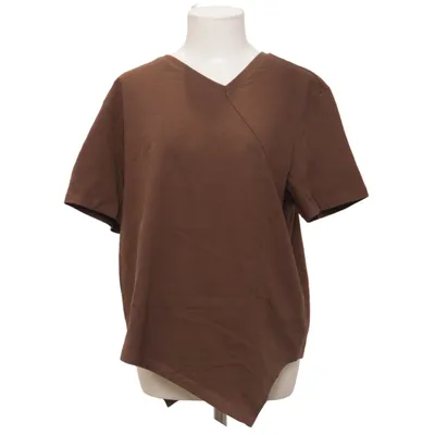 T-shirt (Sufamla Ss Asymmetric Tee) van Selected Femme Katoen