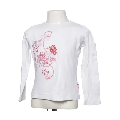 Langarmshirt (Weiß, Pink) von Topolino Baumwolle