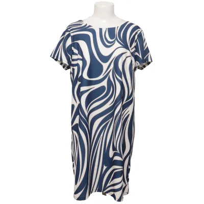 Robe (Bleu, Blanc) de Cami Élasthane, Polyester
