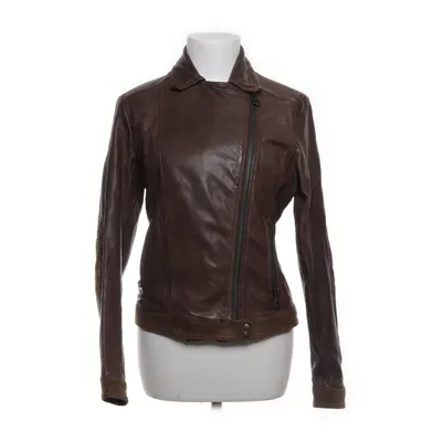Veste de motard (Marron) de Marc O'Polo Coton, Cuir, Polyester