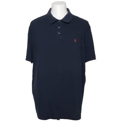 Pikétröja (Blå) från Charles Tyrwhitt Bomull, Elastan