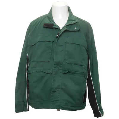 Work jacket (Green, Black) from Engelbert Strauss Cotton, Polyester