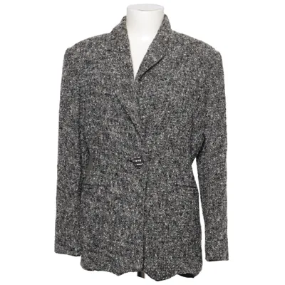 Cardigan (Noir, Blanc, Gris) de MaxMara Polyamide, Laine
