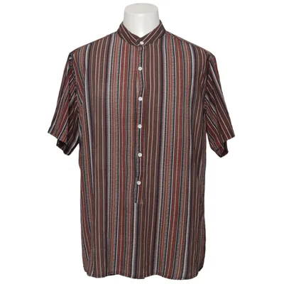 Kortärmad skjorta (Brun, Röd, Svart) från ChArmkpR Polyester