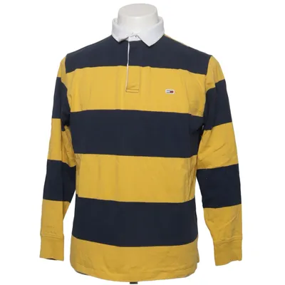 Rugbytrøje (Blå, Gul, Hvid) fra Tommy Hilfiger Jeans Bomuld