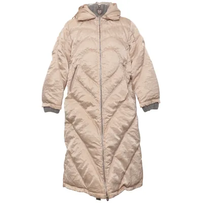 Vinterkappa (Beige) från Monnalisa Dun, Fjädrar, Polyester