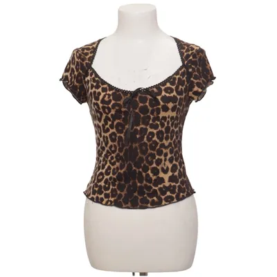 Top (Brown, Black) from Romwe