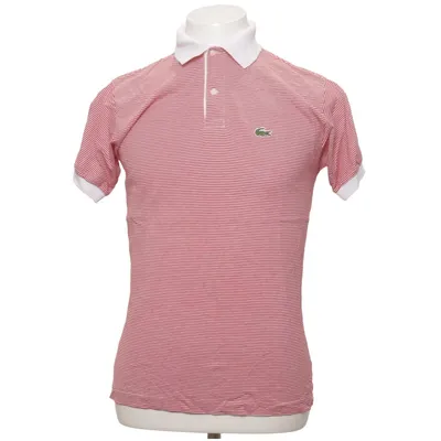 Polo (Rouge, Blanc) de Lacoste Coton